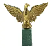 German Eagle Figurine Brass Bronze Cast sculpture,Statue New