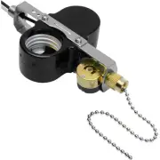 21327-08-1, Ceiling Fan Light ZE-310D/ZE-109m Socket Nickel Pull Chain Switch...