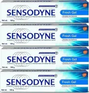 4 x 150g Sensodyne fresh gel ToothPaste Tooth Paste Dental