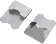 Beatifufu 2pcs up Kit French Style Nail Tool Stainless Steel Manicure Salon Supplies
