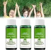 Liquid Grass Seed Spray for Lawn, Liquid Seedling Grass Lawn Green Spray System, SeedSpray Liquids - Natural GreenGrass Paint forLawn, SeedSpray (3PCS)