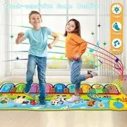 Learning And Education Music Mat Toy, Piano Playing Mat for Boys Girls