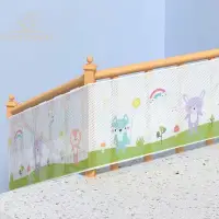 在飛比找蝦皮商城精選優惠-寶寶樓梯防護網陽臺防墜網 保護網布加厚寵物 樓梯護欄 安全網