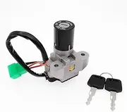 1 Set Fit for Suzuki RF600/900 GS500 GSXR600 GSXR750 GSXR1100 GSX650/750/1100F GSF400 VX800 Motorcycle Ignition Switch with 2 Keys
