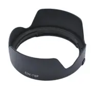 72Mm Camera Lens Hood for RF24-240mm F4-6.3 IS Lens Replace EW-78F Camera Lens Hood Black
