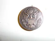 2038 WW1 US Army EM Enlisted Man Hat Badge IR30A4