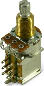 Alpha Potentiometer With Push-Push DPDT Switch - 250 kohm - Long Bushing (20)
