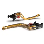 LSL Clutch lever BOW L70R, gold/red