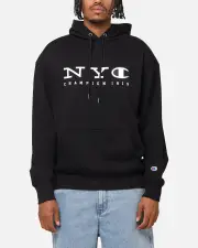 [CHAMPION] Champion Rochester Graphic Hoodie Black - Size M M Black