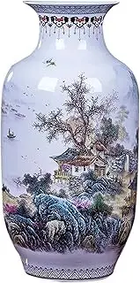 Ceramic Vase Blue and White Porcelain Vase Grave Ceramic Floor Standing Large Classical Creative for Dry Flowers Decoration Art Home Household Living Room Hotel Bedroom Office for flo