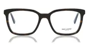 Saint Laurent SL 672 002 Men's Glasses Tortoiseshell Size 55 - Private Health Rebate - Blue Light Block Available
