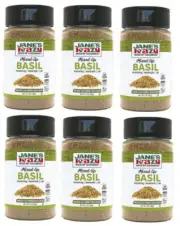 Jane's Krazy Seasonings Mixed-Up Basil Seasoning 5 Ounce 6pk