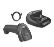 Zebra DS2278-SR00007ZZWW Wireless 2D Barcode Scanner with USB Cable & Cradle Kit
