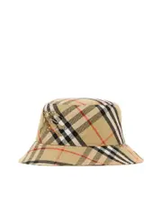 Burberry Bias Check Bucket Hat