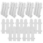 10Pcs Christmas Tree Decor Xmas Tree Picket Fence Decorative Wooden Picket