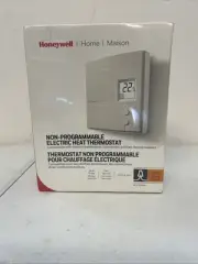 Honeywell Rlv3150a1012/e Digital Line Volt Thermostat, Baseboard