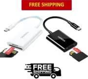 UGREEN 2-in-1 USB C Micro SD Card & Memory Card Reader High-Speed 170MB/S