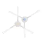 For NARWAL Robot J1 Vacuum Sweeper Transparent Side Brush Durable Cleaning Part
