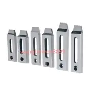 2pcs CNC Wire EDM Stainless Jig Holder Clamp 70-90mm M8 Thread Wire Cutter Tools