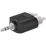 3.5mm Stereo Male to Dual RCA Male Adapter-AVU