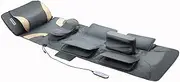 [HOMASA] Full Body Massage Mat Heated Shiatsu Neck Massager Stretching Massager with 25 Airbags, 6 Vibration Motors, Foldable Portable Design
