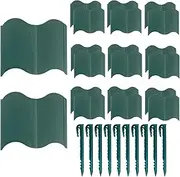 Garden Edger Border,Flexible Yard Edging Borders | Removable Protective Edging Fence for Flower Bed Barrier Landscape Yard Backyard