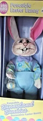 Vintage NEW 1991 NIB egg time Easter Bunny