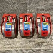 LOT 3 Scotch Packing Shipping Tape & Dispenser Heavy Duty 2 In. W X 800 In.