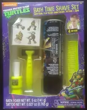 Teenage Mutant Ninja Turtles Bath Time Shave Set - VINTAGE/NEW
