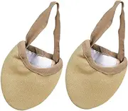 SEWOART Yoga Dance Pointe Set Ballet Toe Pads Dance Socks for Women Foot Undies Toe Protectors Half Palm Design Pair