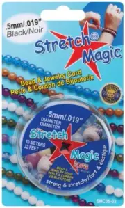 Stretch Magic Bead & Jewelry Cord .5mmX10m-Black