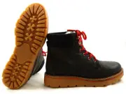 Eric Michael Carrie Boots Navy W/ Red Laces Women's Choose Size NEW! MSRP $180