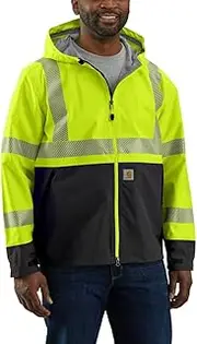 [CARHARTT] Men's Big & Tall High-Visibility Storm Defender Loose Fit Light Weight Class 3 Jacket