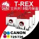 T-REX霸王龍 CANON PGI725 CLI726 系列組合 相容副廠墨水匣(PGI-725/CLI-726)