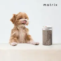 在飛比找momo購物網優惠-【Matrix】真空保鮮玻璃密封罐 800ml(寵物飼料 收