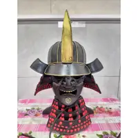 在飛比找蝦皮購物優惠-熱銷1019#日本武士盔甲頭盔真田幸村武士頭盔鎧甲
