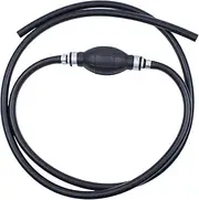 ApplianPar 5/16 Inch 8mm Fuel Hose Line Assembly with Bulb Type Hand Primer Petrol Diesel Pump Hose Clamps 6FT for Marine Outboard Boat Motor RVs