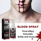 1oz Fake Blood Spray Liquid Real Color for Halloween Makeup Vampire Costume