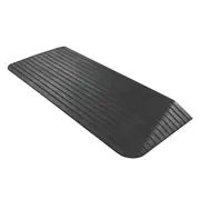 Heeve 50mm Solid Rubber Wheelchair Threshold Door Ramp With Winged Edges H0120