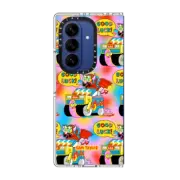 Galaxy Z Fold7 Clear Magnetic Case Good Luck!