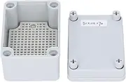 RIZGHWOY Junction Box Enclosure Casing Ip67 Plastic for Abs for Grey Electrical Engineering for Holder for Organizer for Holder Water Resistant Electrical Boxes