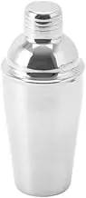 Stainless Steel Martini Shaker With Built-in Strainer - Cocktail Shaker for Bartenders, Drink Mixing and Bar Use