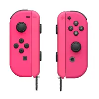在飛比找蝦皮商城優惠-Nintendo Switch Joy-Con 電光粉紅色 