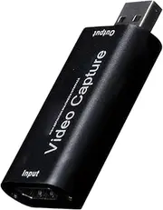 Capture Card for Streaming | Low-Latency 1080P USB Video Capture Card | Reusable Versatile Audio Grabber for Live Streaming Recording Online Teaching Broadcast
