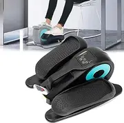 Under Desk Elliptical Machine, Portable Electric Seated Pedal Exerciser with Display Monitor ,Ultra-Thin Mini Walking Machine, Cycle Exercise Bike for Leg Pedder Rehab Exercise Equipment for Seniors