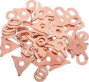 HEALEEP 50pcs Dent Puller Rings for Automotive Repair Durable Washers for Spot Welder for Welding and Dent Removal Various Scenarios
