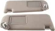 Car Sunshield Sunvisor with Mirror Interior Sun Visor Compatible for Toyota Camry 2012-2017 74320-06610-B1 74320-06610-B2