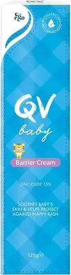 Baby Barrier Cream - 125 G - Pack of 1 - Non-Sticky & Non-Greasy - Protects & Re