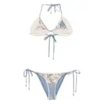 [Zimmermann] Zimmermann Floral-print Bikini II NUMERIC BLUE/NEUTRALS