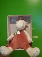 DouDou et Compagnie Couleurs Savane Giraffe Plush Lovey Animal Toy NIB